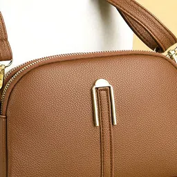 Horse and Hash Textured PU Structured Sling Bag image 5