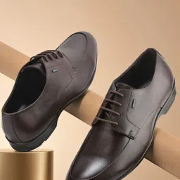 Woodland Men Round Toe Lace-Up Formal Brogue Shoes-picture-45