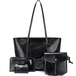 corsica DressBerry Set Of 4 PU Structured Shoulder Bag-picture-25