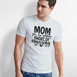 Seekbuylove Men Typography Printed Bio Finish T-shirt image 3