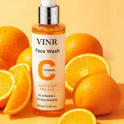 VINR 5% Vitamin C + E Bright Glow Face Wash - 100 ml-picture-14