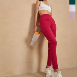 COLOR CAPITAL Women Pack of 4 Skin Fit Antimicrobial Tights-image-69