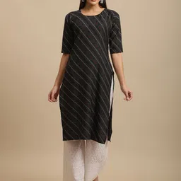 7Threads Women Pack Of 6 Floral Printed Kurtas image 4