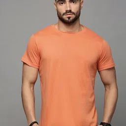 The Roadster Lifestyle Co Men Pure Cotton Short Sleeve Lounge T-Shirt-picture-29