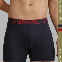 MACHO Pack Of 2 Mid-Rise Short Trunks-picture-11