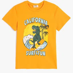 Koton Boys Printed Applique T-shirt-picture-13