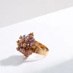 Nias Jewels Imperial Noir Bloom Holy Haze Finger Ring image 2