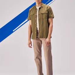 UNSTD Men Cuban Collar casual shirt image 2