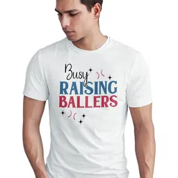 Seekbuylove Men Typography Printed Round neck Short Sleeves Bio Finish Cotton T-shirt-picture-18