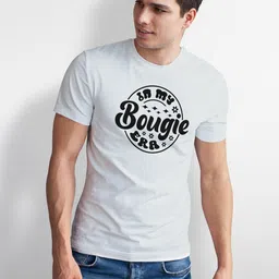 Seekbuylove Men Typography Printed Bio Finish T-shirt image 2