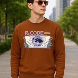 R.Code by The Roadster Life Co. Men Printed Sweatshirt-picture-47