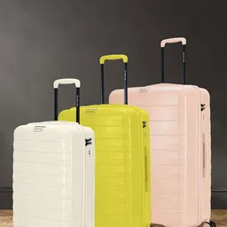 Nasher Miles Unisex Vienna Set Of 3 Textured Hard-Sided Trolley Bags-picture-18