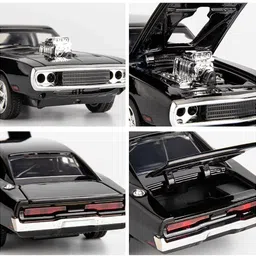 zuuluzrs Dodge Charger Fast & Furious Toy Car 1:32 Diecast Doors Can Be Open image 4