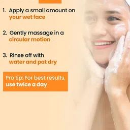 TLC 365 Papaya Brightening Face Wash With Vitamin E & Argan Oil - 100 ml image 2