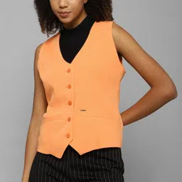 allen solly Solid Women Waistcoat-picture-39