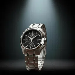 oldiva Analog Watch - For Men Tach Meter Watch Silver&Black-01-picture-17