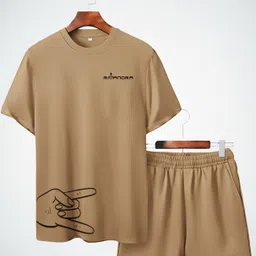 jazira Tshirt Chino Shorts Co-ords Set-picture-18