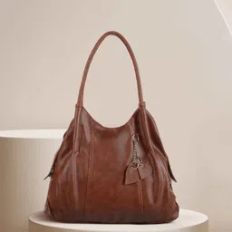 snappy Women Brown Shoulder Bag image 1