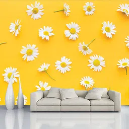 decorative india Floral & Botanical Multicolor Wallpaper image 3