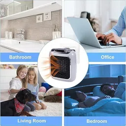 easycart 800W Mini Heater for Home - with Remote Control Fan Room Heater image 5