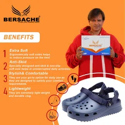 bersache Men Clogs Sandal image 2