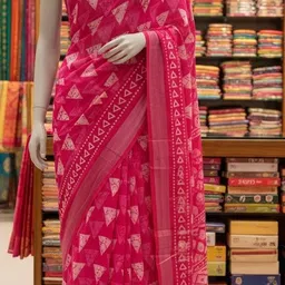 diatrendy Ready to Wear Self Design Saree with Attached Blouse Cotton Blend Saree-picture-15