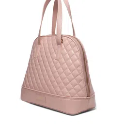 AQUATAN Quilted Shopper Handheld Bag with Crossbody Sling image 2