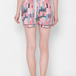 FashionRack Women Multicoloured Pack of 2 Printed Lounge Shorts image 4