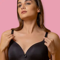 BOLD & BAE Medium Coverage Lightly Padded Plunge Bra With All Day Comfort image 4