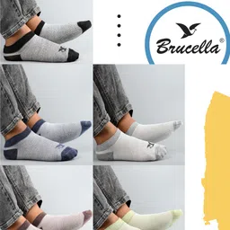 brucella Men Solid Ankle Length image 3
