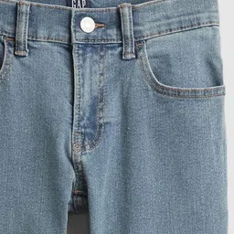 GAP Boys Classic Mid-Rise Regular Fit Light Fade Jeans image 3