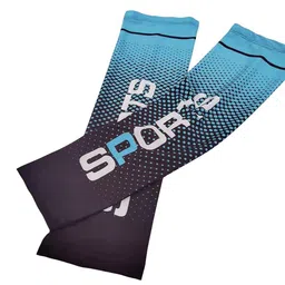 Aadikart Unisex Patterned UV Protection Fingerless Gloves image 4