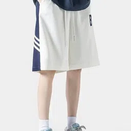 KPOP Men Typography Printed Regular FitShorts image 2