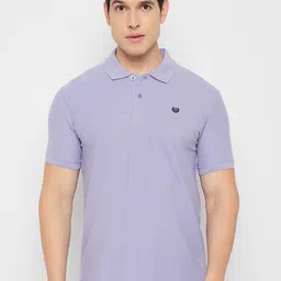 Duke Men Solid Polo Collar Cotton Slim Fit T-shirt-picture-31