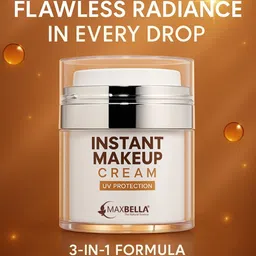 MaxBella UV Protection Instant Makeup Cream - 45 g - HoneyLumi image 5