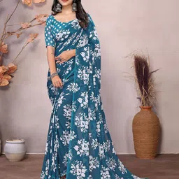 Moda Rapido Floral Printed Saree-picture-17