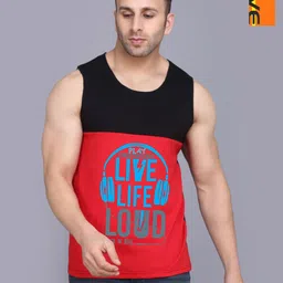 SLOWLORIS Men Pack Of 2 Typography Printed Round Neck Cotton Slim Fit T-shirts-picture-27