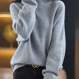 StyleCast Women Solid Long Sleeve Loose Fit Pullover-image-36