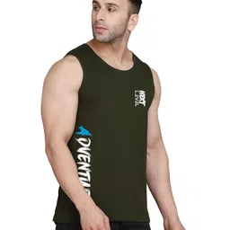 SLOWLORIS Men Typography 2 Monochrome Raw Edge Slim Fit T-shirt image 5