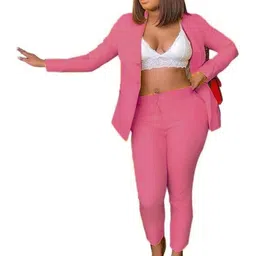 MONRSH Notch Lapel Collar Blazer With Trouser Co-Ords-picture-18