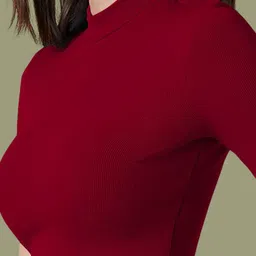 Dream Beauty Fashion women Fitted Crop Top image 3