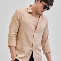 Snitch Men Smart Slim Fit Opaque Casual Shirt-image-50