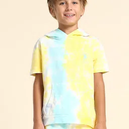U.S. Polo Assn. Kids Boys Dyed Hooded Cotton T-shirt-picture-44