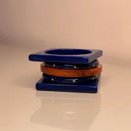 TAG 7 Set Of 5 Beaded Bangles-image-70