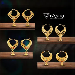 VIVASTRI Women Gold-Plated Alloy Earrings-picture-13