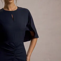 JC Mode Keyhole Neck Bodycon Maxi Dress image 2