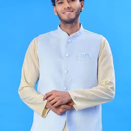 V-Mart Mandarin Collar Sleeveless Nehru Jacket-picture-22