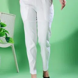 Fashion2wear Women Original Slim Fit Mid-Rise Easy Wash Trousers-picture-24