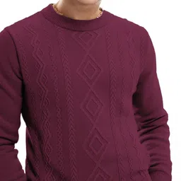 StyleCast x Revolte Men Cable Knit Pullover image 2