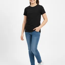 Charm n Cherish Girls Solid T-shirt-picture-38